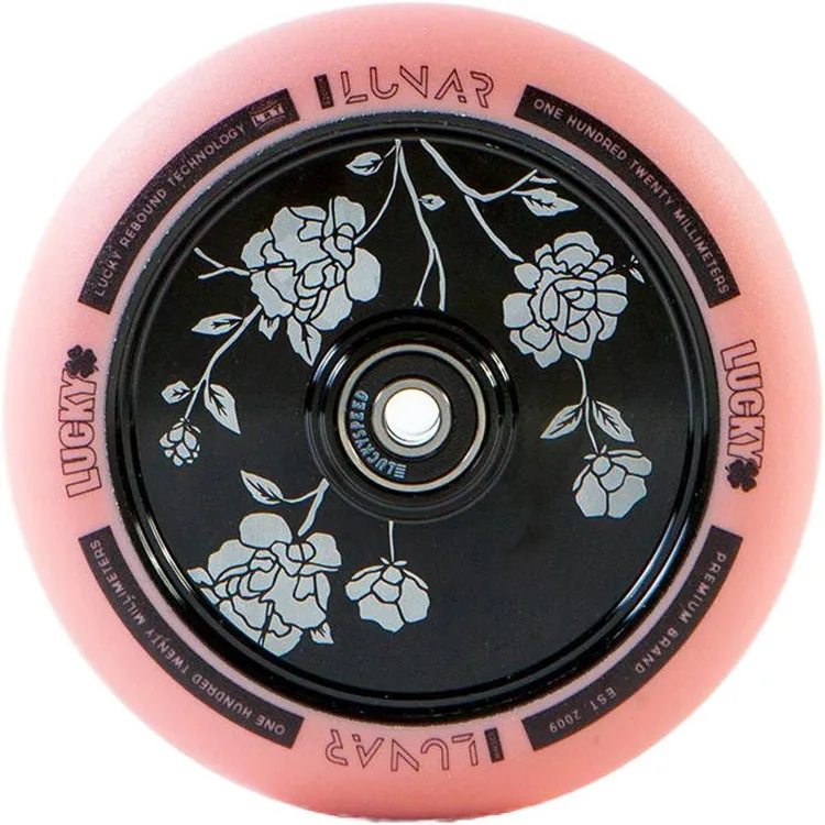 Lucky Lunar 120mm Scooter Wheel - Zephyr Black/Pink