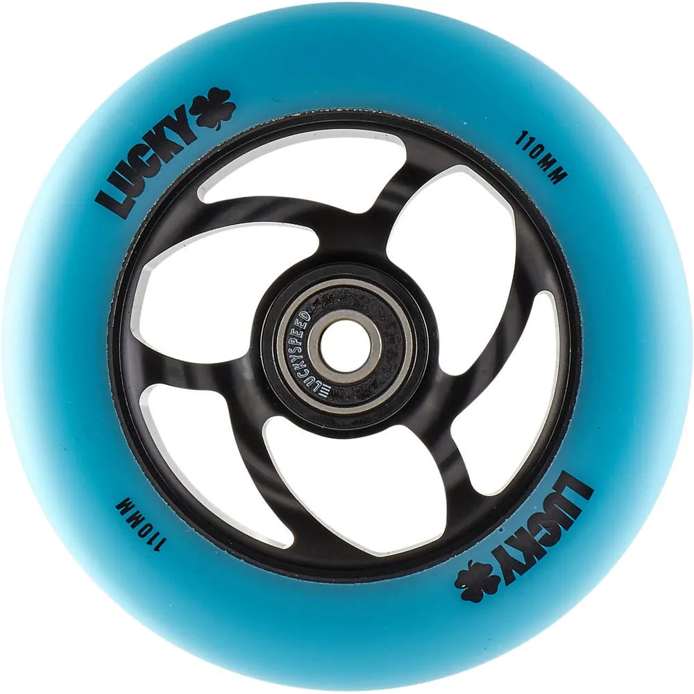 Lucky Torsion Scooter Wheel 110mm - Teal/Black
