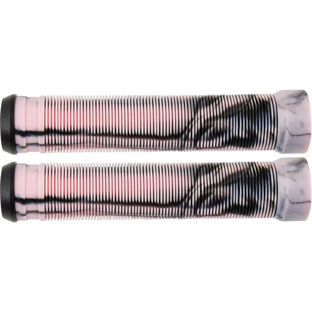 Lucky Vice Pro Scooter Grips - Pink/Black Swirl