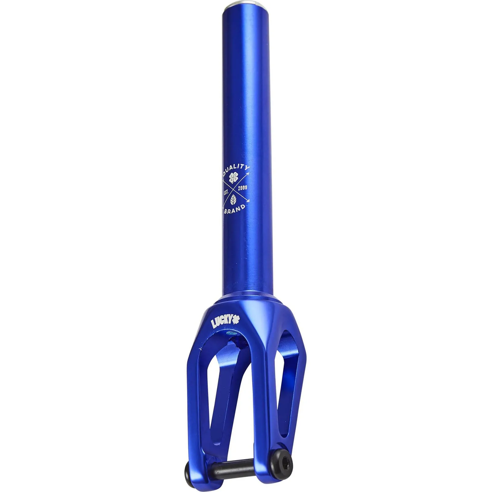 Lucky Huracan V2 IHC Scooter Forks - Blue