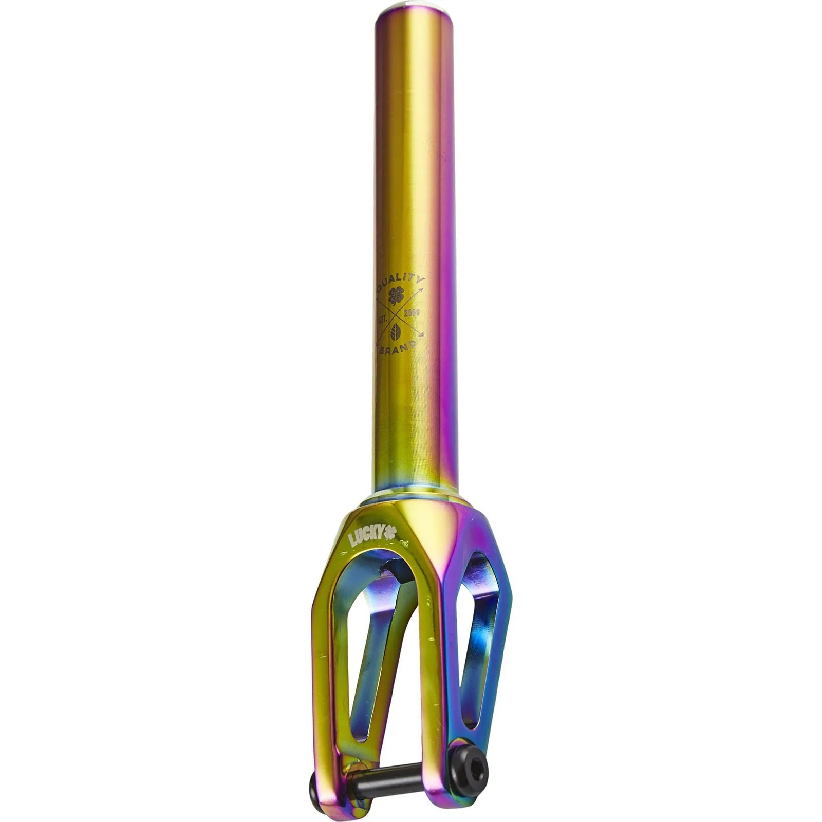 Lucky Huracan V2 IHC Scooter Forks - Neochrome