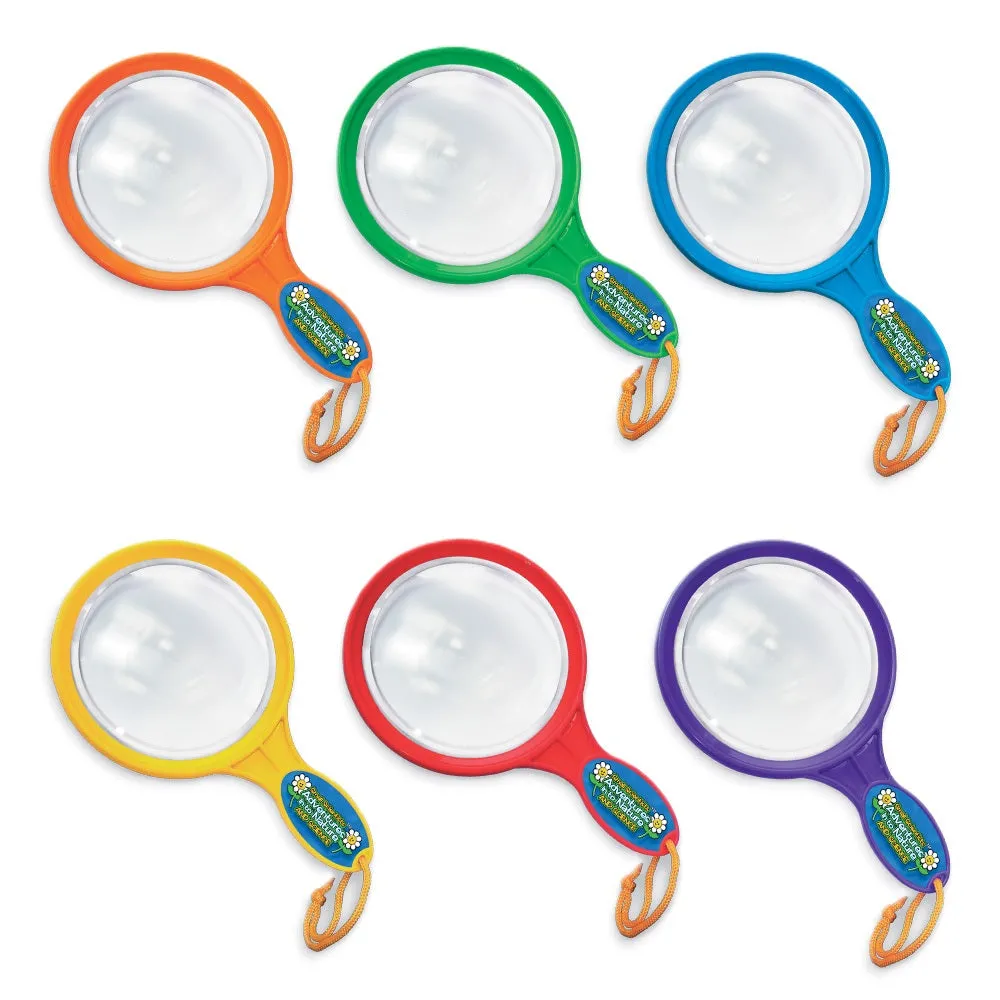 Large Hand Held Magnifiers (Set Of 12)