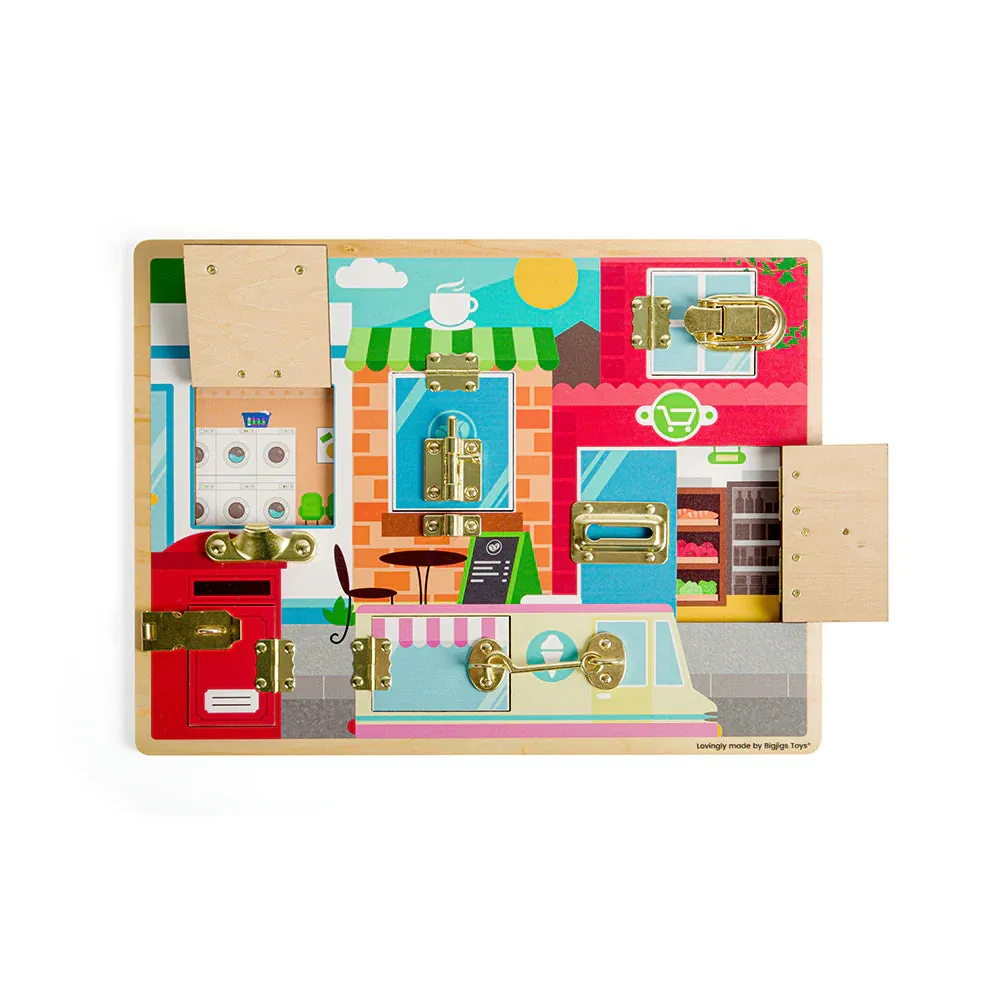 Latches & Catches Board – Unlock the Fun!