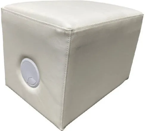 Lumina Fibre Optics White Padded Seat and Surround