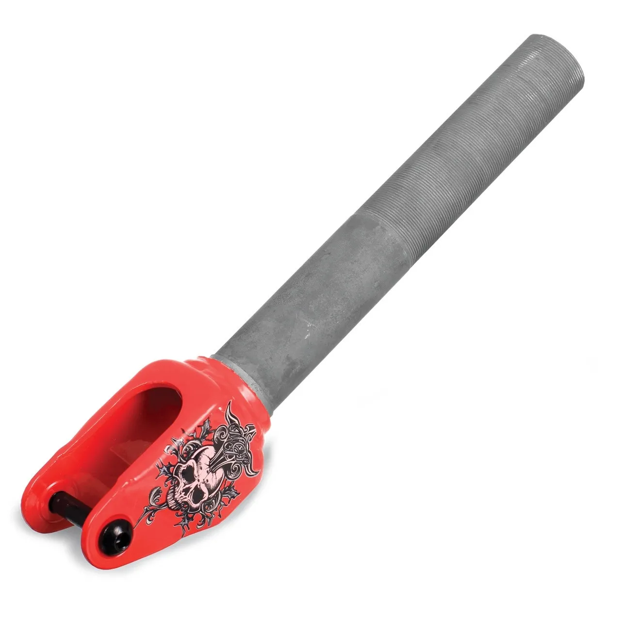 MGP Headache Threaded Scooter Forks - Red