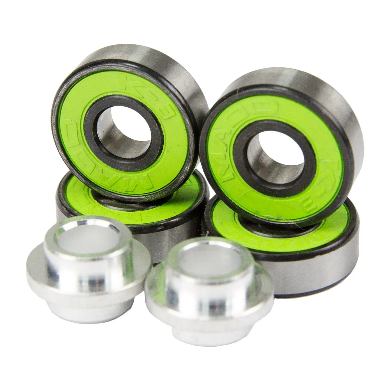 Madd Gear Pro K-3 ABEC 11 Scooter Bearings - Green