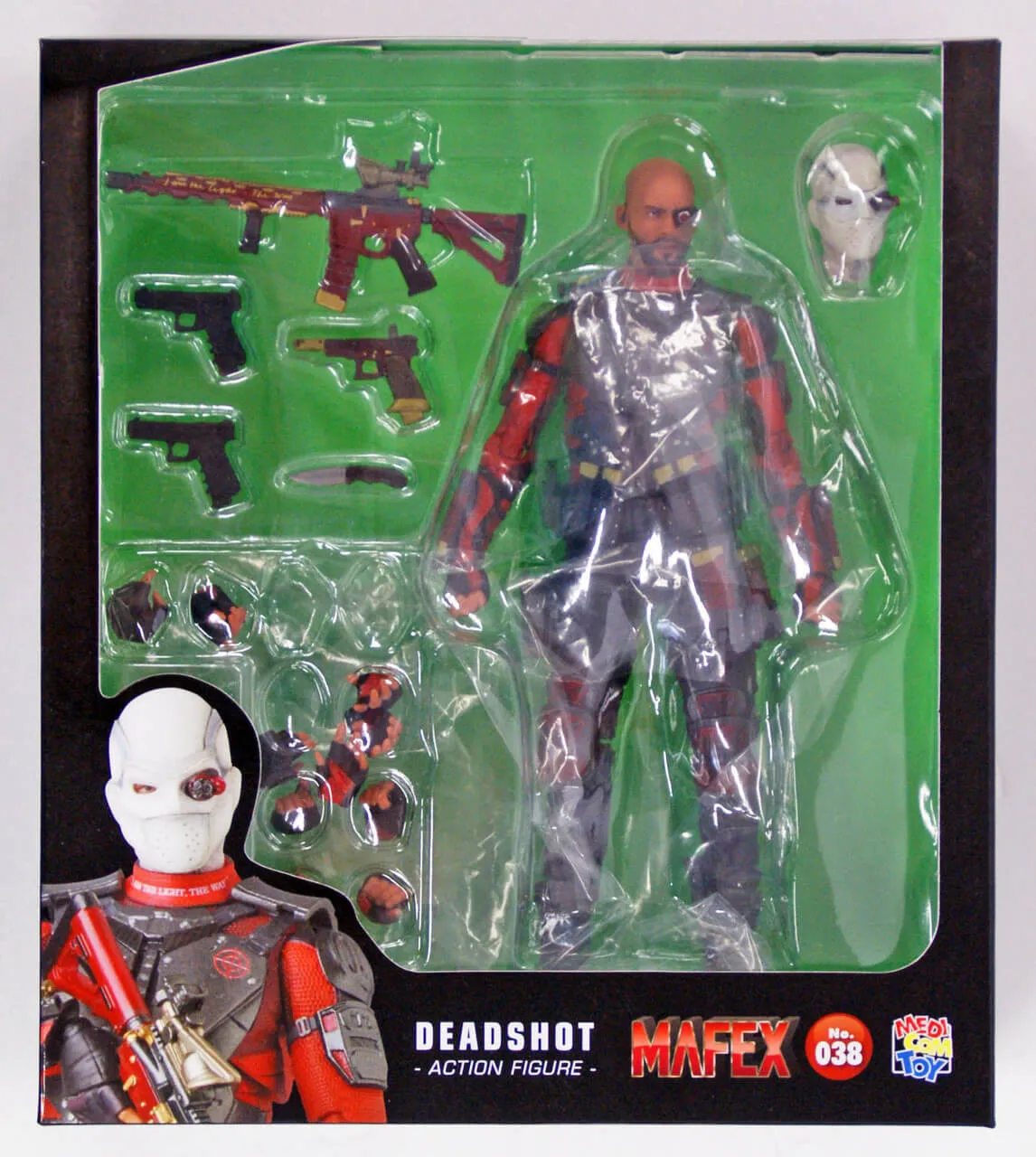 Medicom MAFEX 038 Deadshot from Suicide Squad Figure 4530956470382