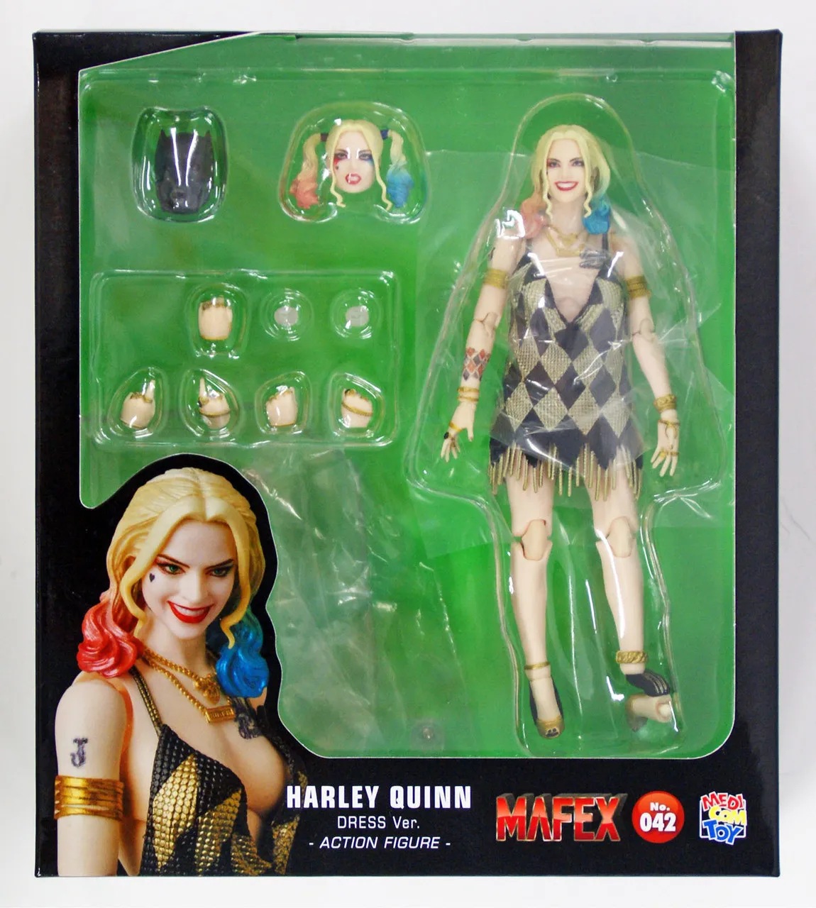 Medicom MAFEX 042 Harley Quinn (Dress Version) from Suicide Squad Figure 4530956470429