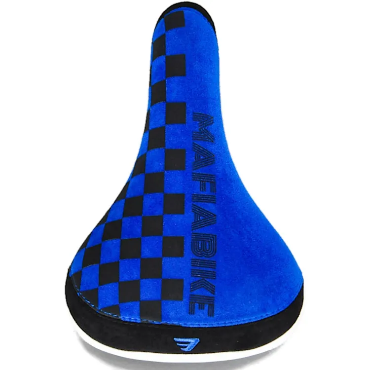 Mafiabike Checkerboard BMX Seat - Blue