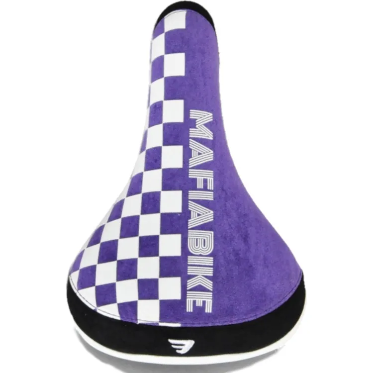 Mafiabike Checkerboard BMX Seat - Purple