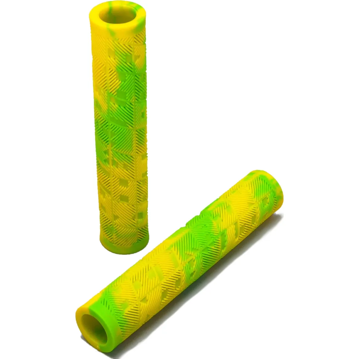 Mafiabike Hitmain BMX Grips - Green/Yellow
