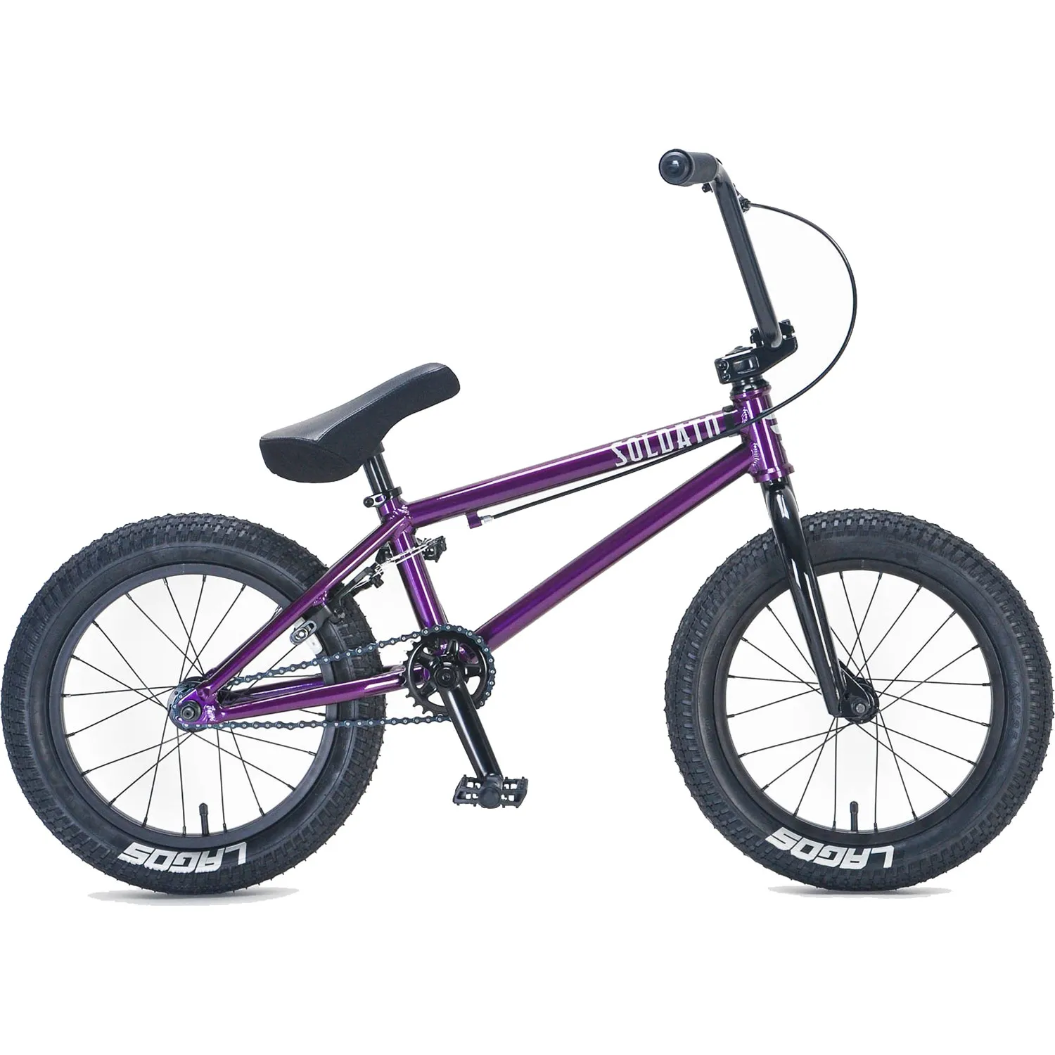 Mafiabike Soldato 16" Complete BMX - Purple
