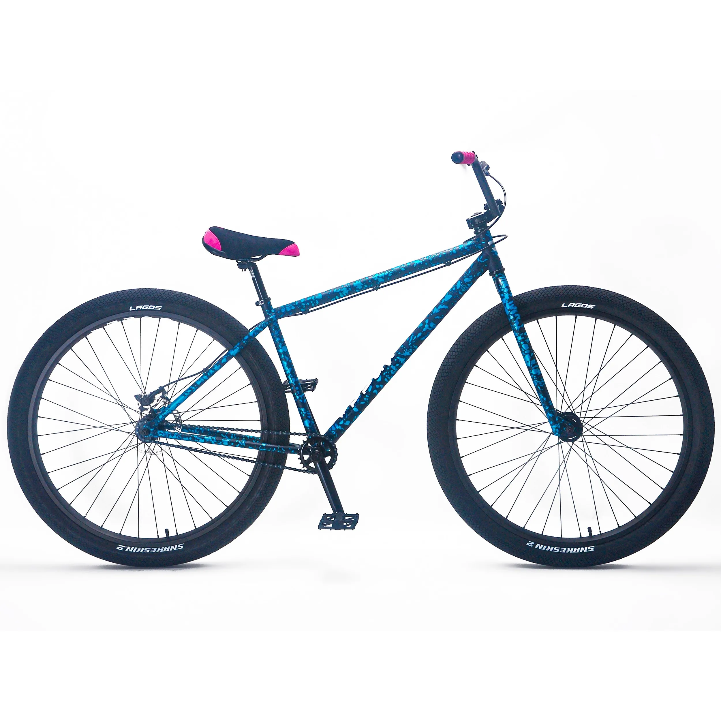 Mafiabike Bomma 29'' Complete BMX - Teal Splatter