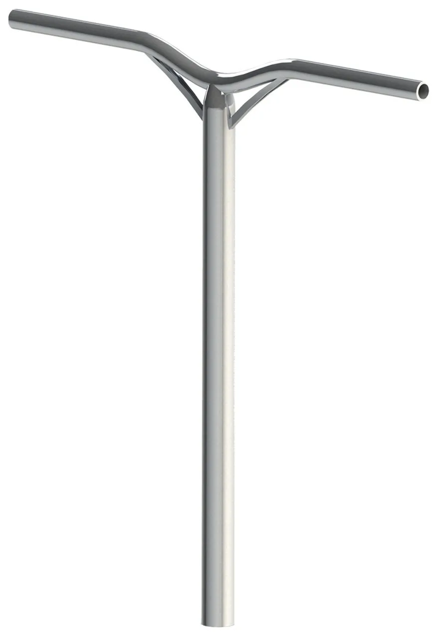 MGP MFX Aero Alu IHC Scooter Handle Bars - Matt Silver 635mm