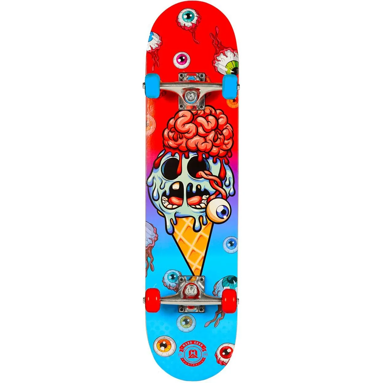 Madd Gear Pro Series Complete Skateboard - Brain Freeze