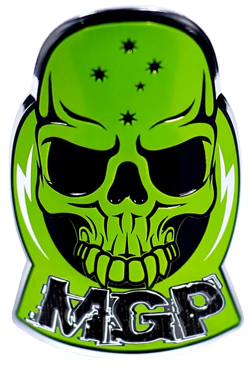 Mgp Alloy Headtube Decal - Green
