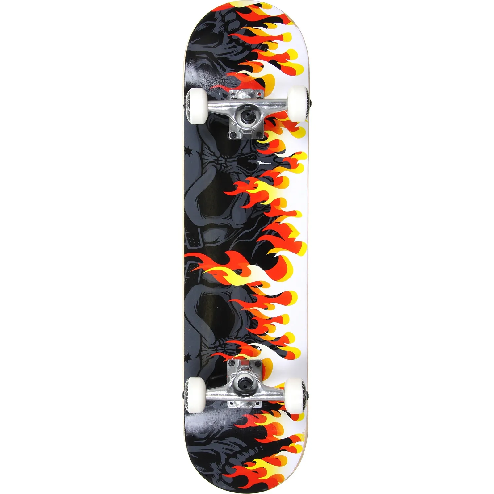 MGP Gangsta Series Complete Skateboard - On Fire 7.75''