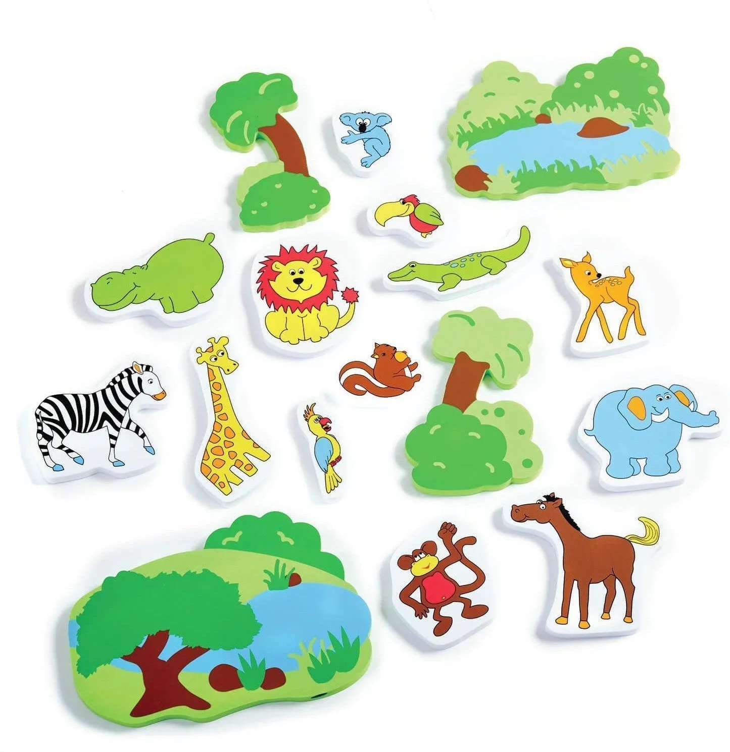 Magic Creations - Jungle Fun Bath Toys