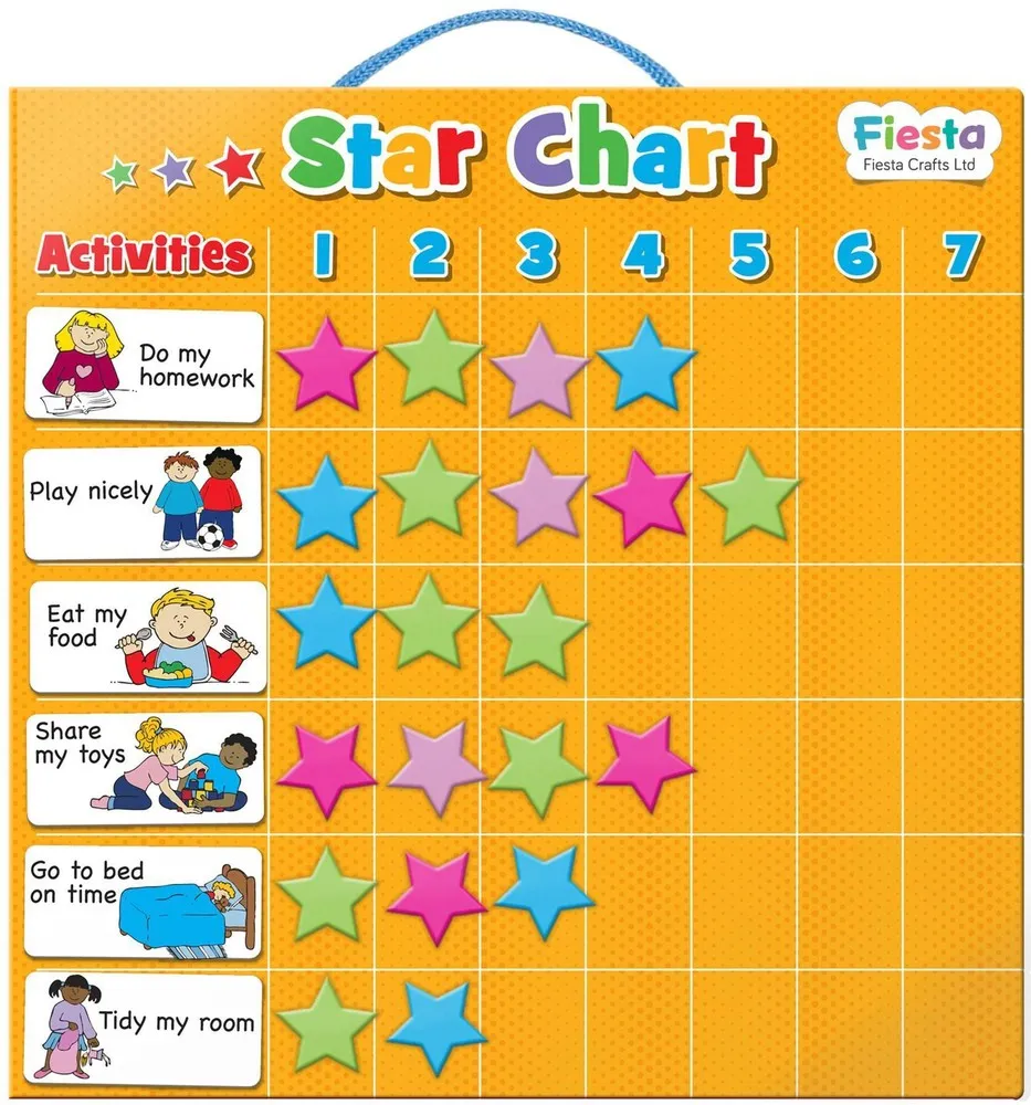 Customisable Magnetic Reward Star Chart