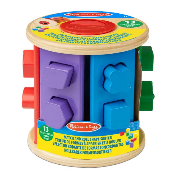Match And Roll Shape Sorter
