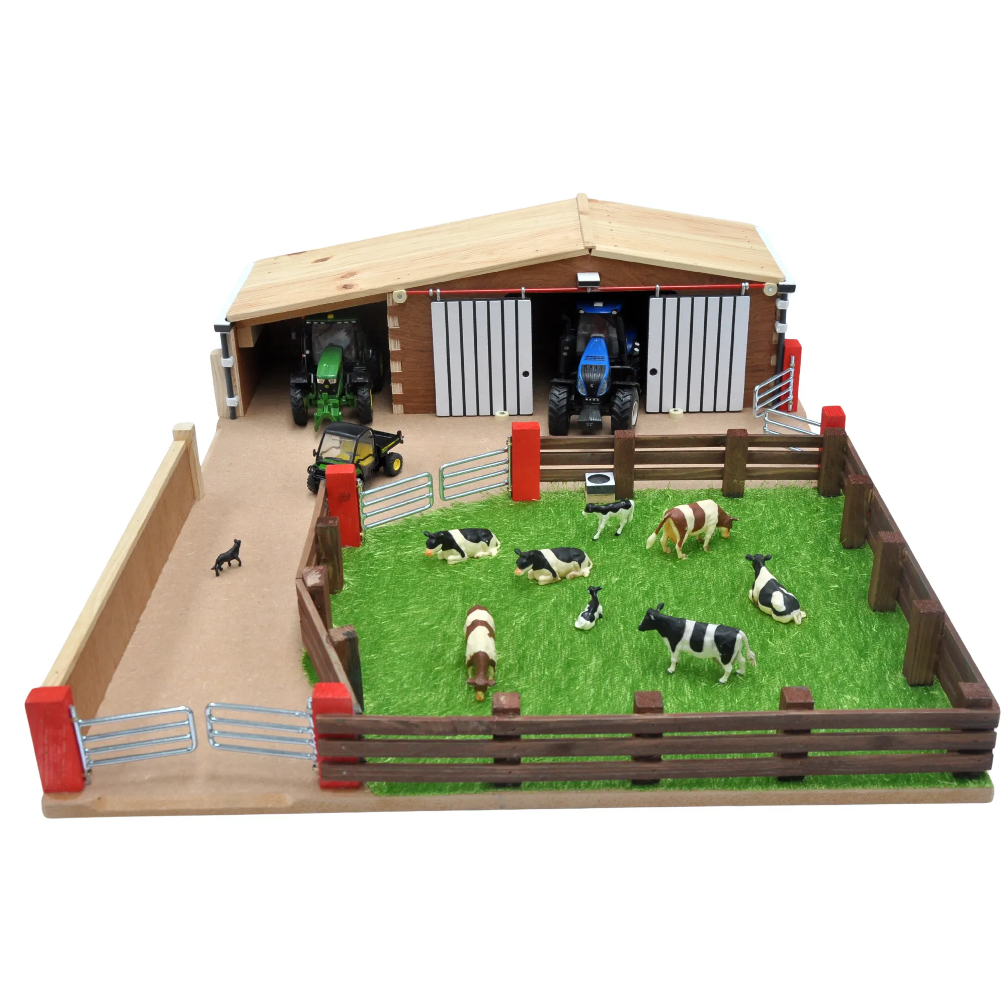 Handmade Wooden Farm Yard