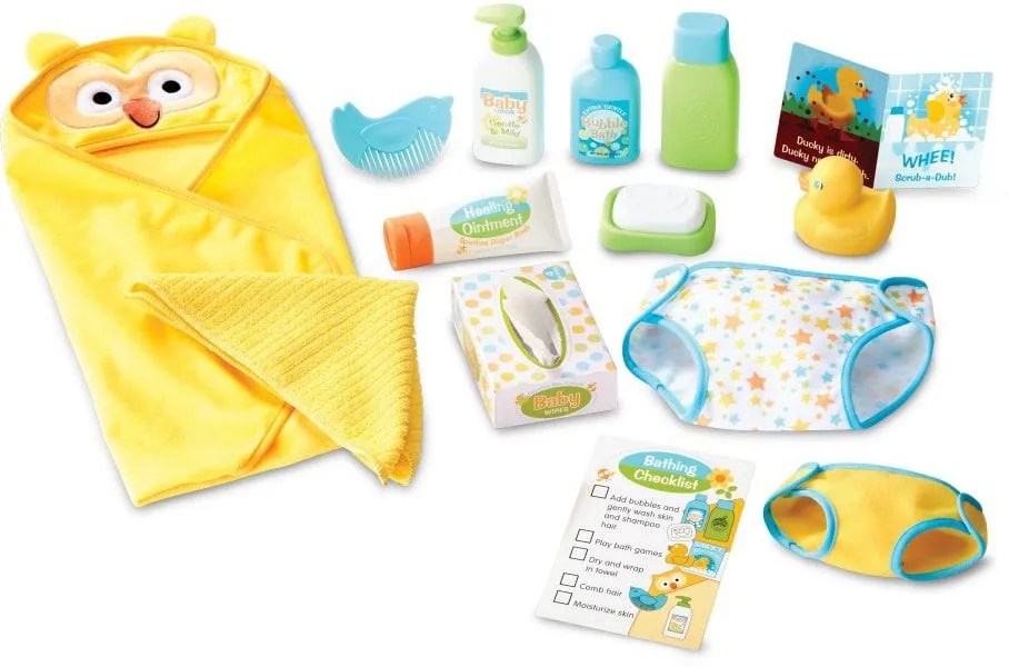 Mine to Love Changing & Bathtime Play Set