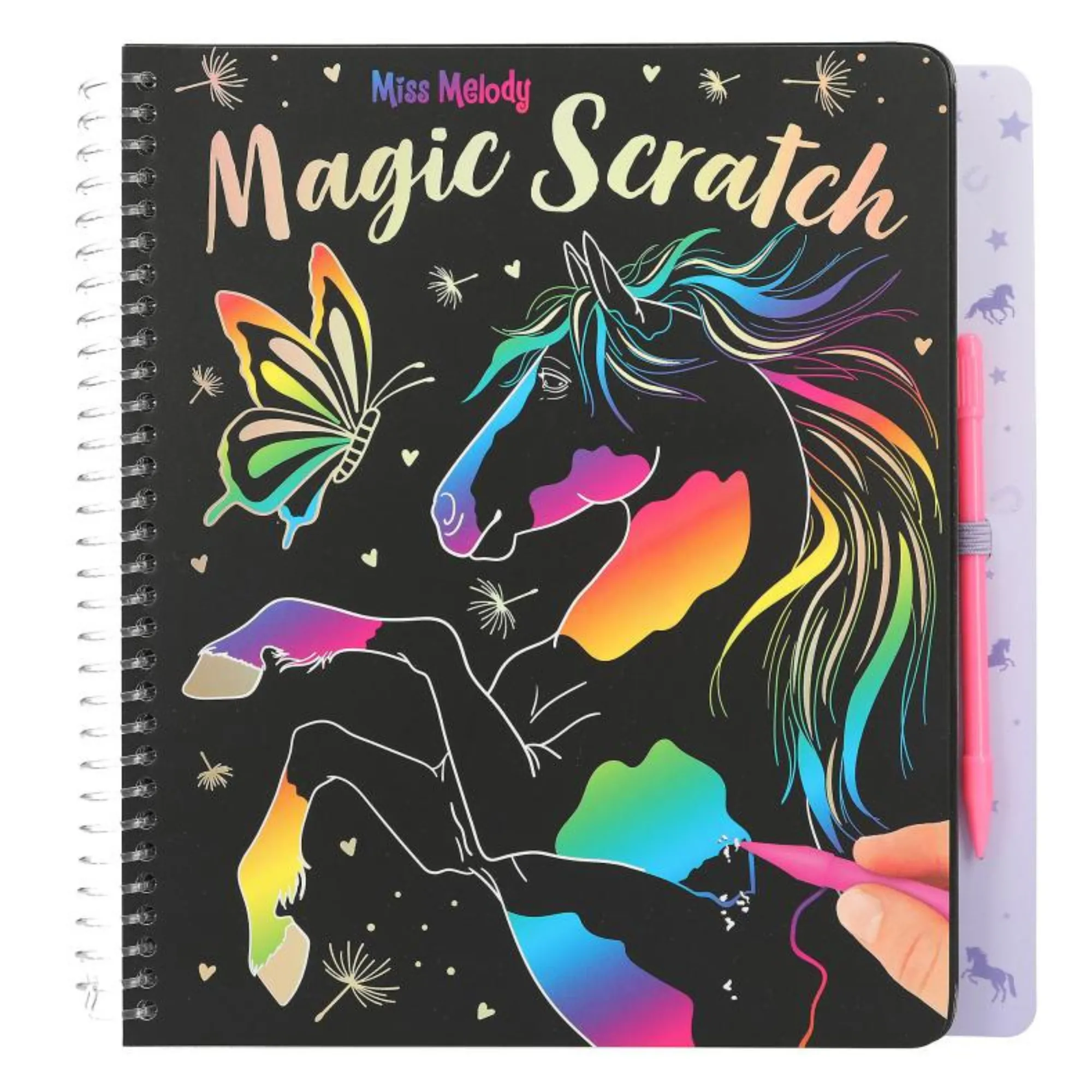 Miss Melody Magic Scratch Book