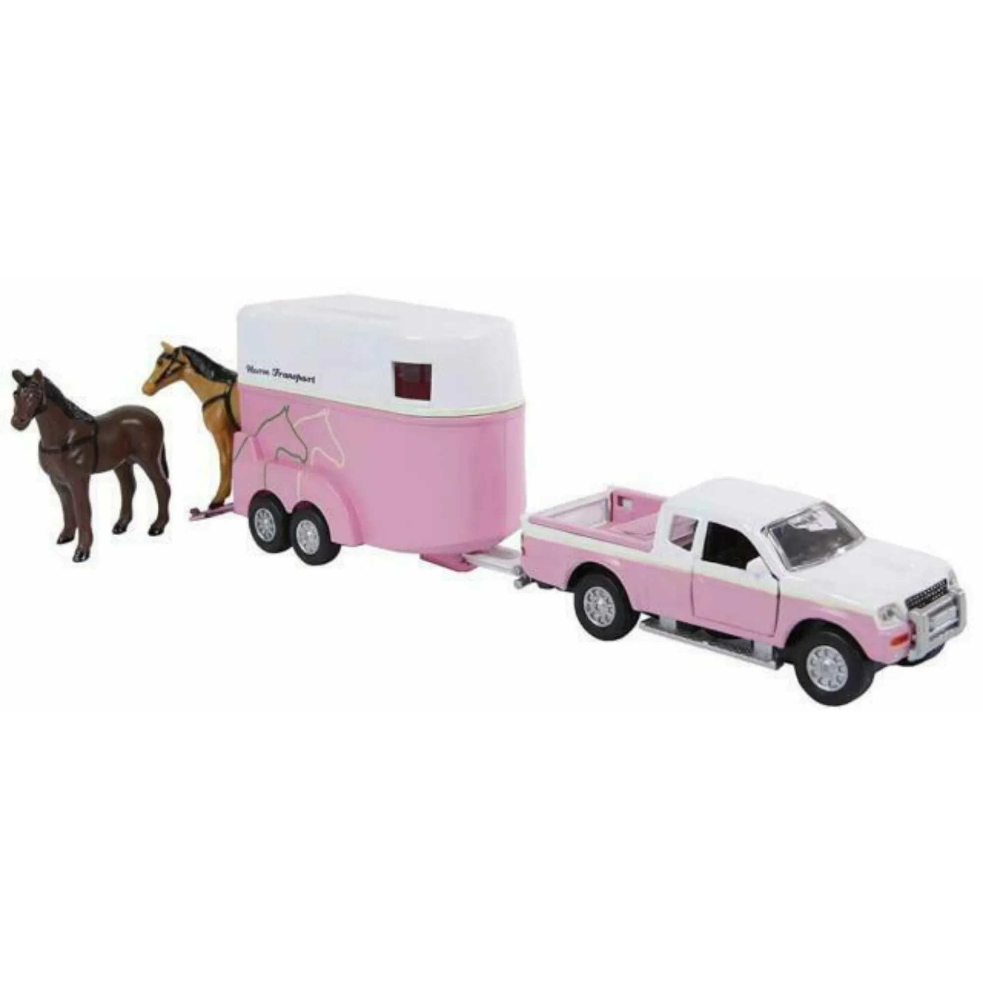 Mitsubishi L200 with Horse Trailer