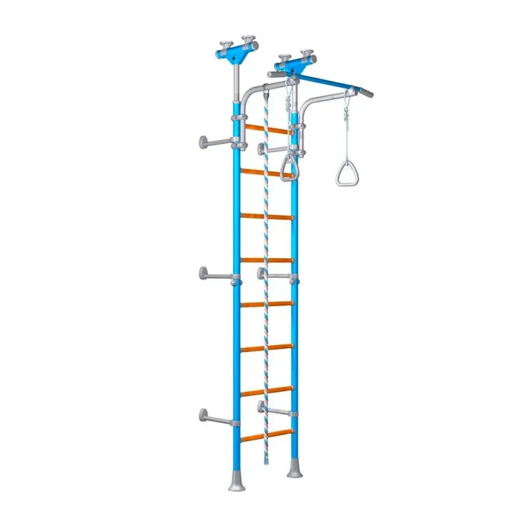 Family Monkey Bars and Wall Climbing System - Pressure and Wall Mounted