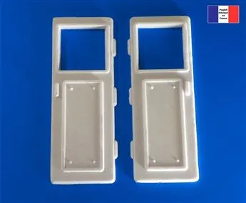 CAP Maquettes Cabin Doors Left & Right 75x27mm