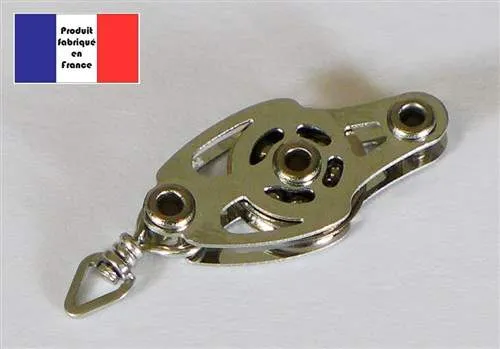 Race Type Ballraced Swivel Block with Becket 10mm