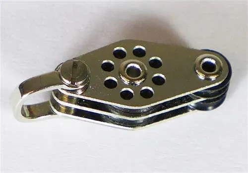 Shackle Double Block with Fiddle 10mm - Lightweight Series