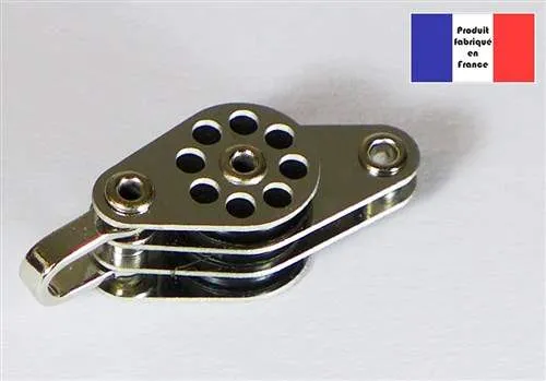 Shackle Triple Block with Becket 10mm - Lightweight Series