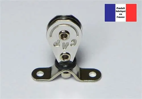 Ballraced Vertical Turning Block on Deck 10mm - Nylon Series