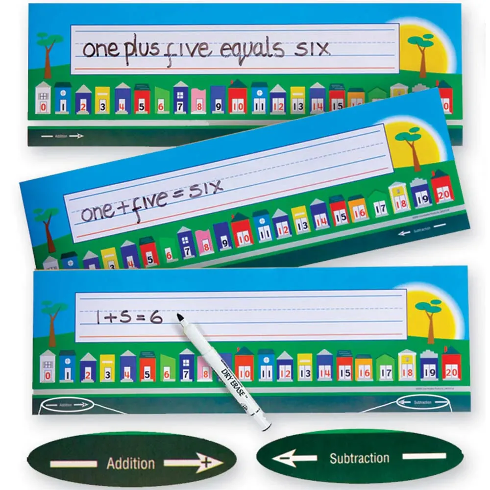 Pupils Number Street Pack of 36
