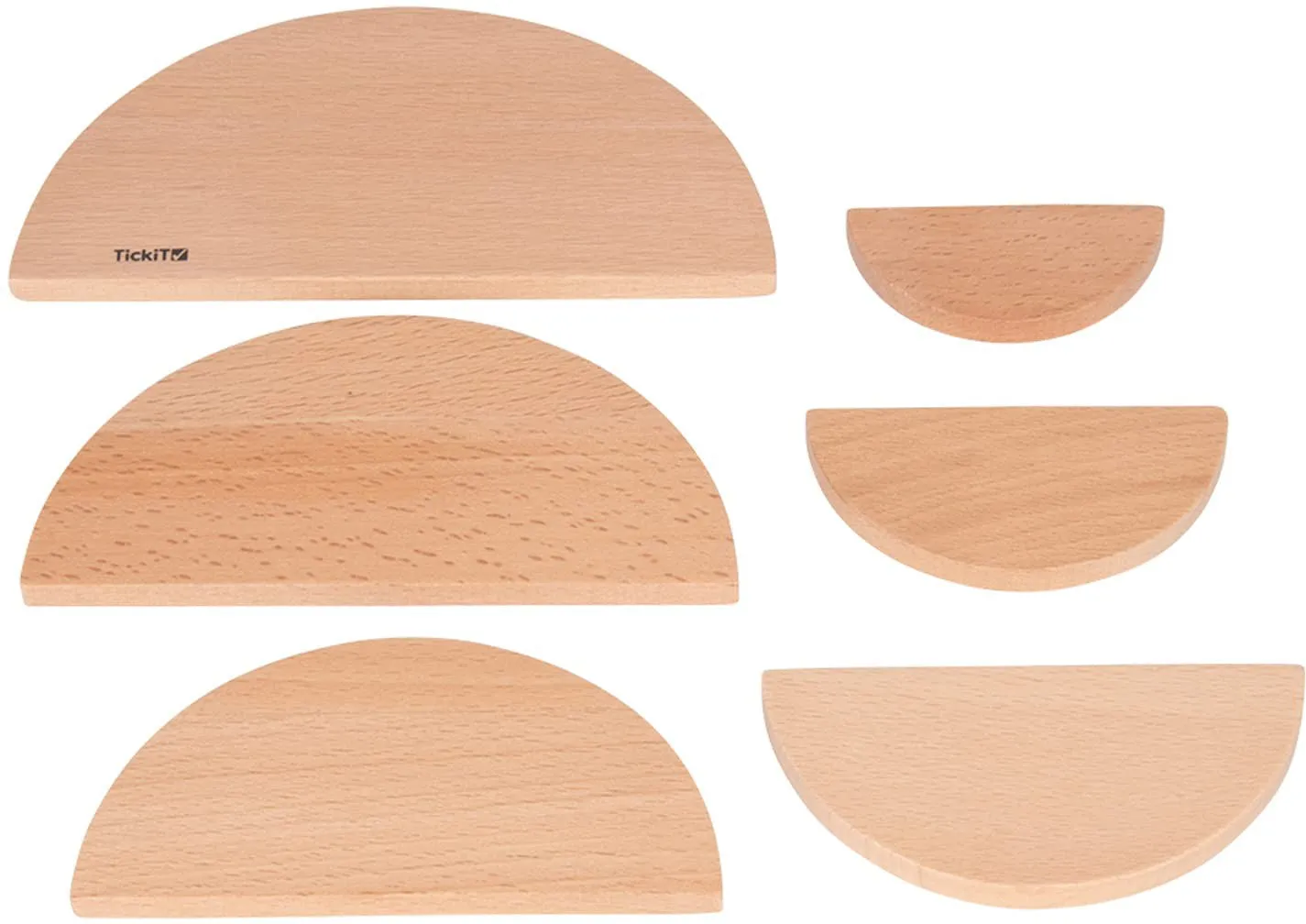 Natural Wooden Architect Arch Panels - Pk6