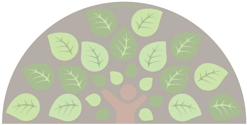 Natural World™ Semi-Circle Placement 3x1.5m Carpet