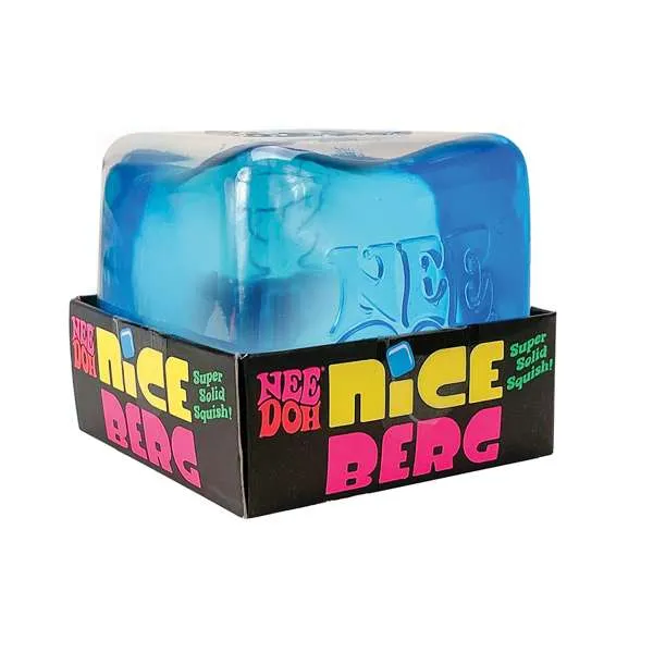 NeeDoh Niceberg – Jumbo Ice Cube Fidget Toy