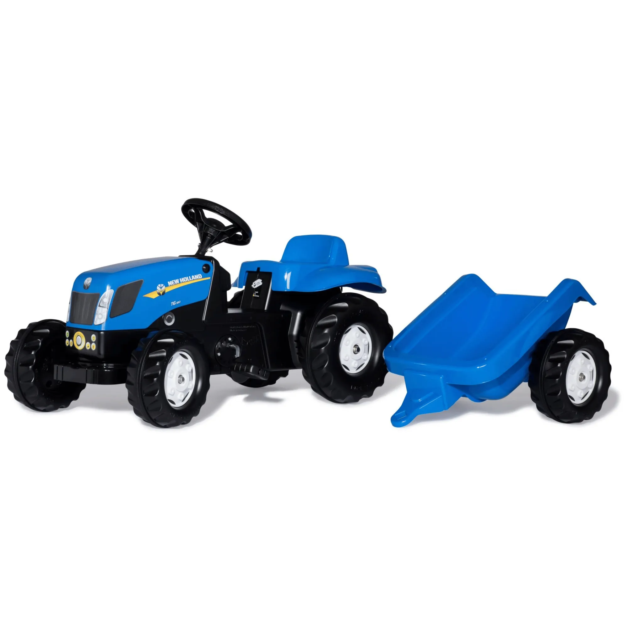 New Holland Rolly Kid Tractor & Trailer