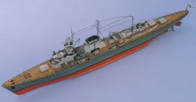 Aeronaut Nurnberg Battleship with Fittings Set