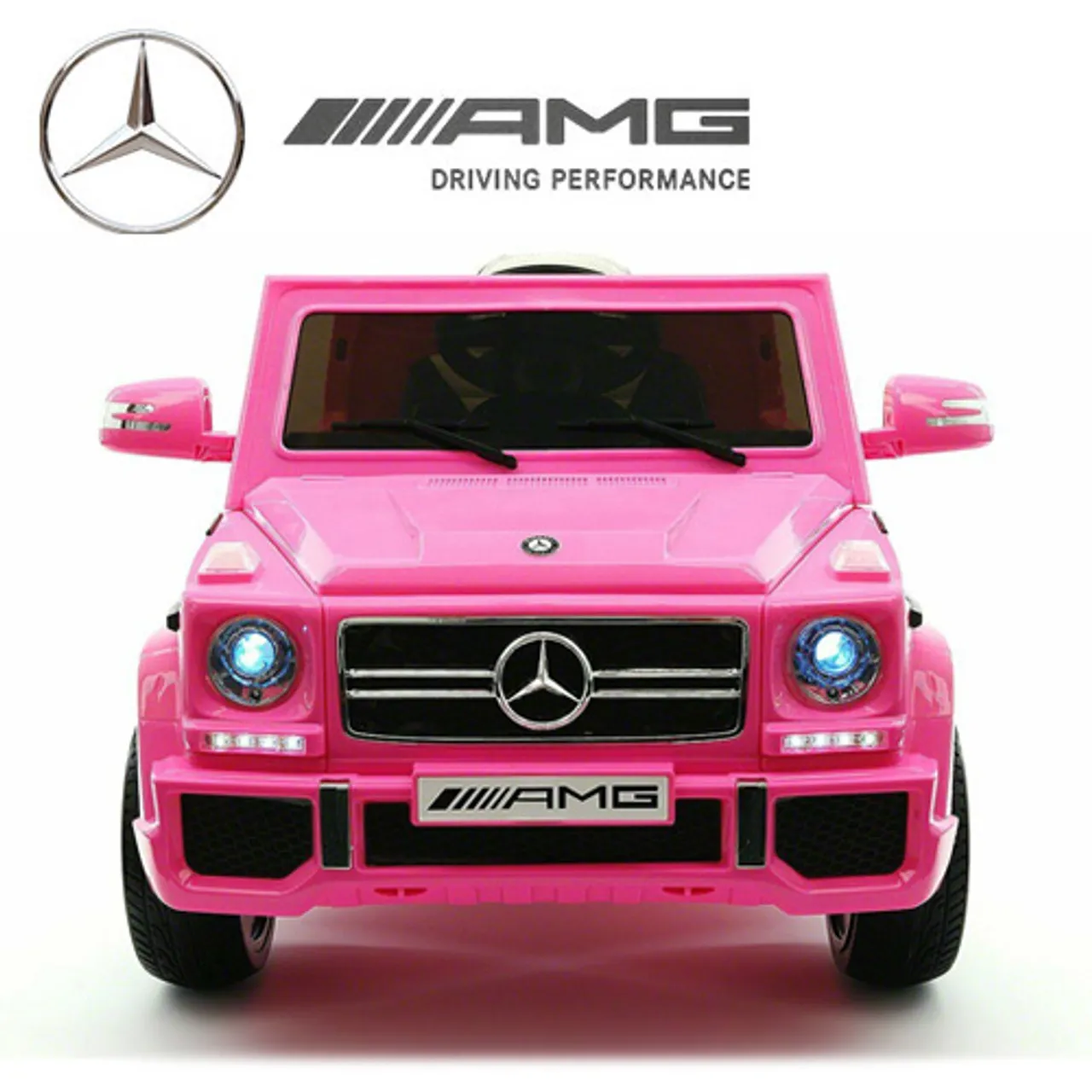 AMG 12v Sit In Pink Mercedes G63 With Remote Control System