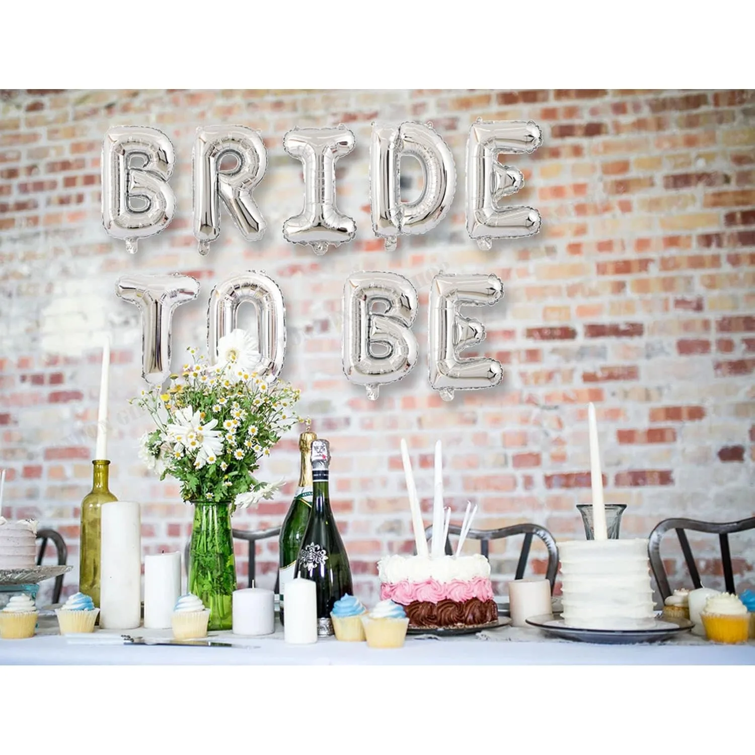 34CM Bride To Be Letters Balloons Foil and Plastic with Blow Tube Easy to Inflate for Bachelorette Party Decorations – Wedding Party Bridal Shower Decor Accessories Occasion