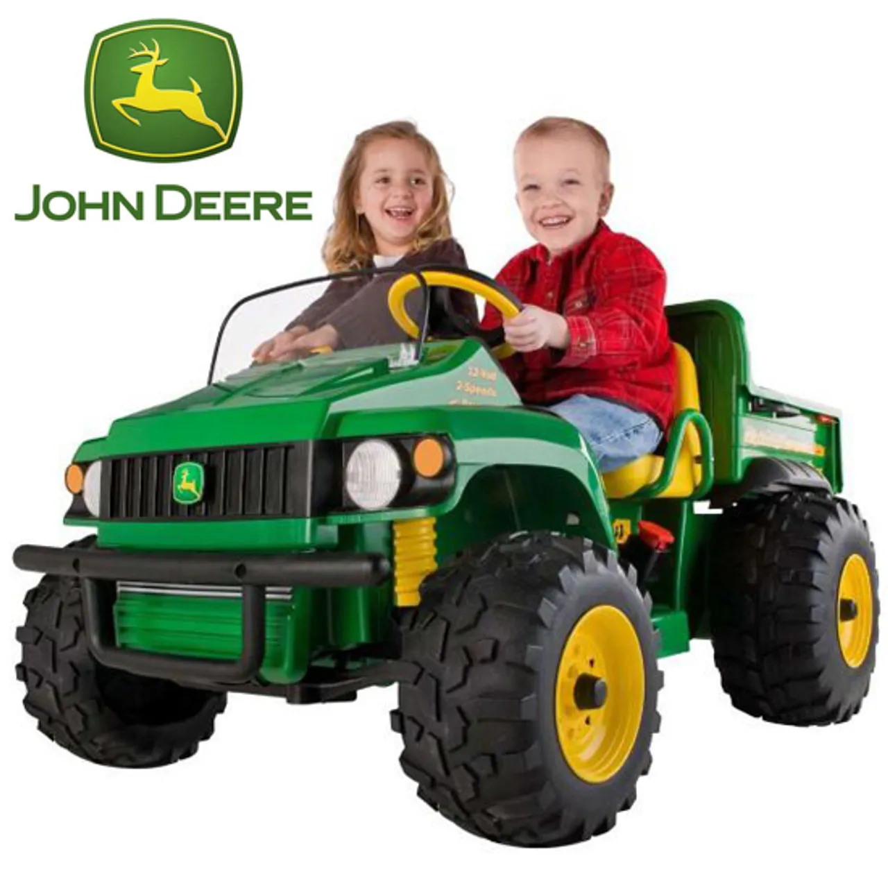 PEG PEREGO John Deere 2 Seat 12v Ride on Gator Truck 2025