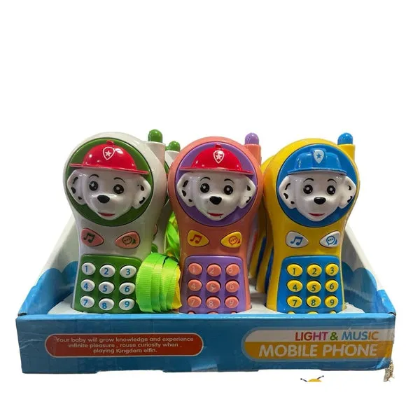 Paw Patrol Music And Light Mobile Phone Toy For Kids