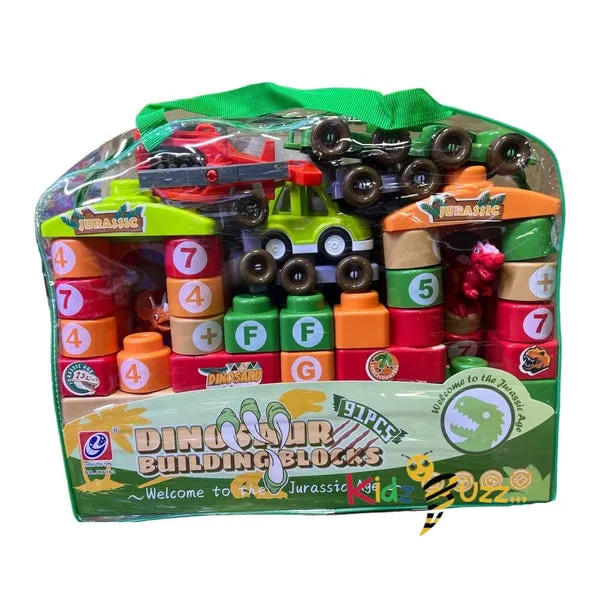 91 Pcs Dinosaur Blocks - Learning and Educational Game for kids