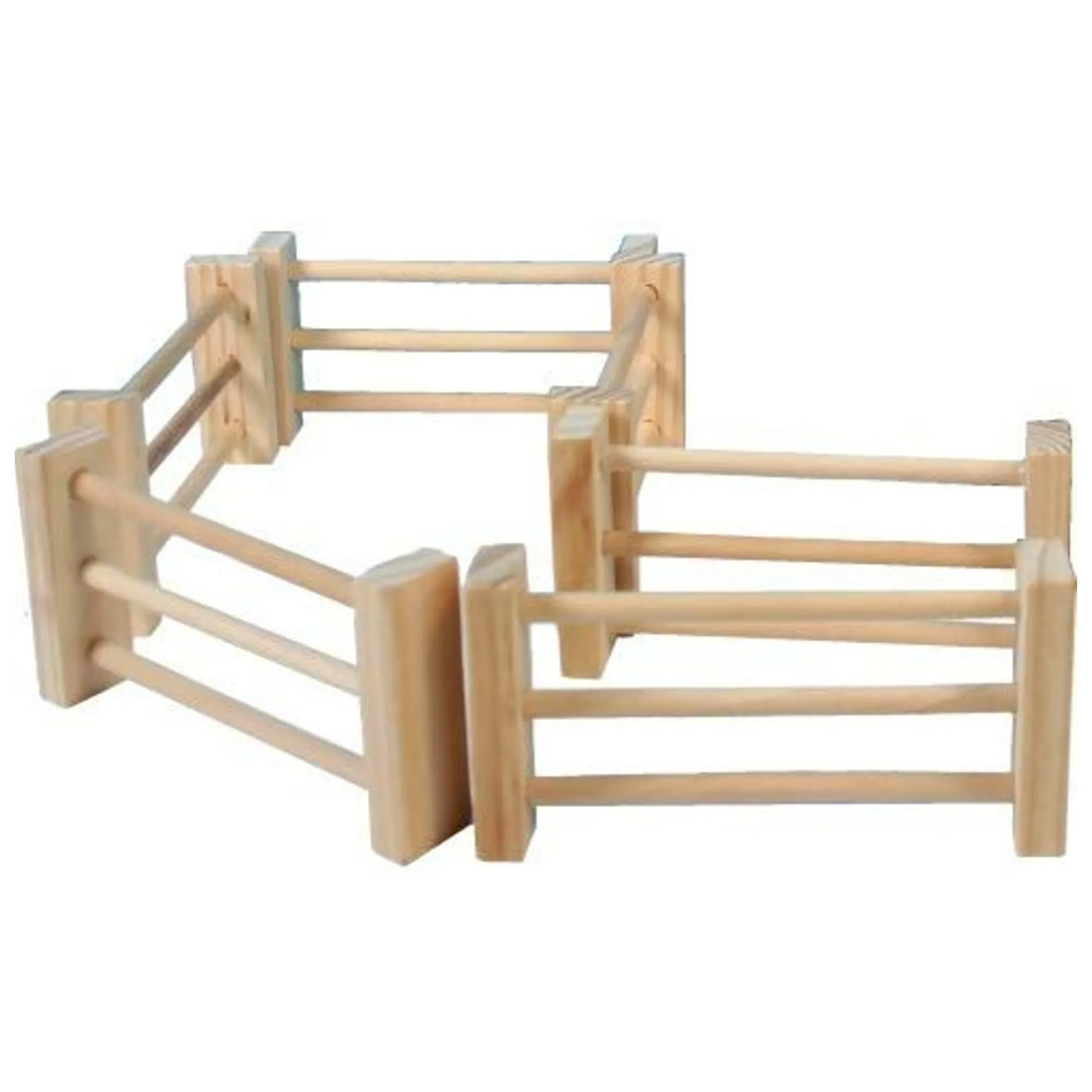 Pack of 6 Wooden Fences