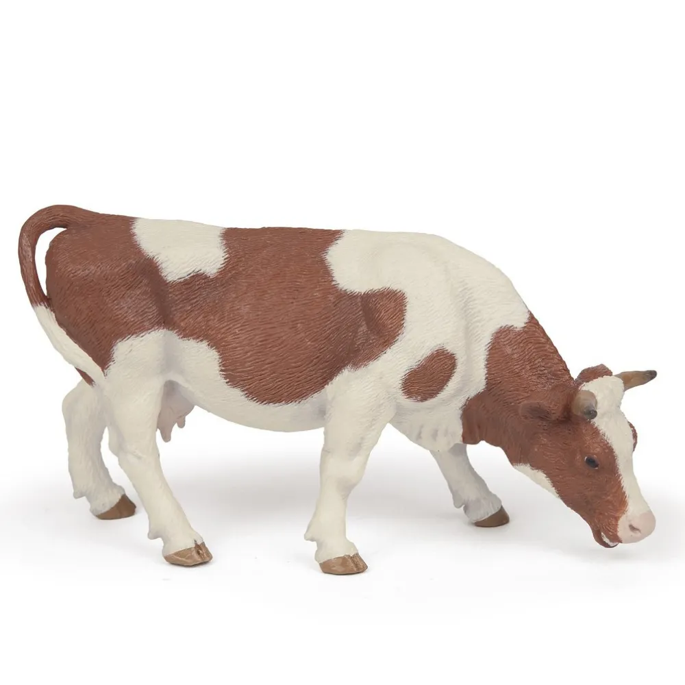 Papo Grazing Simmental Cow
