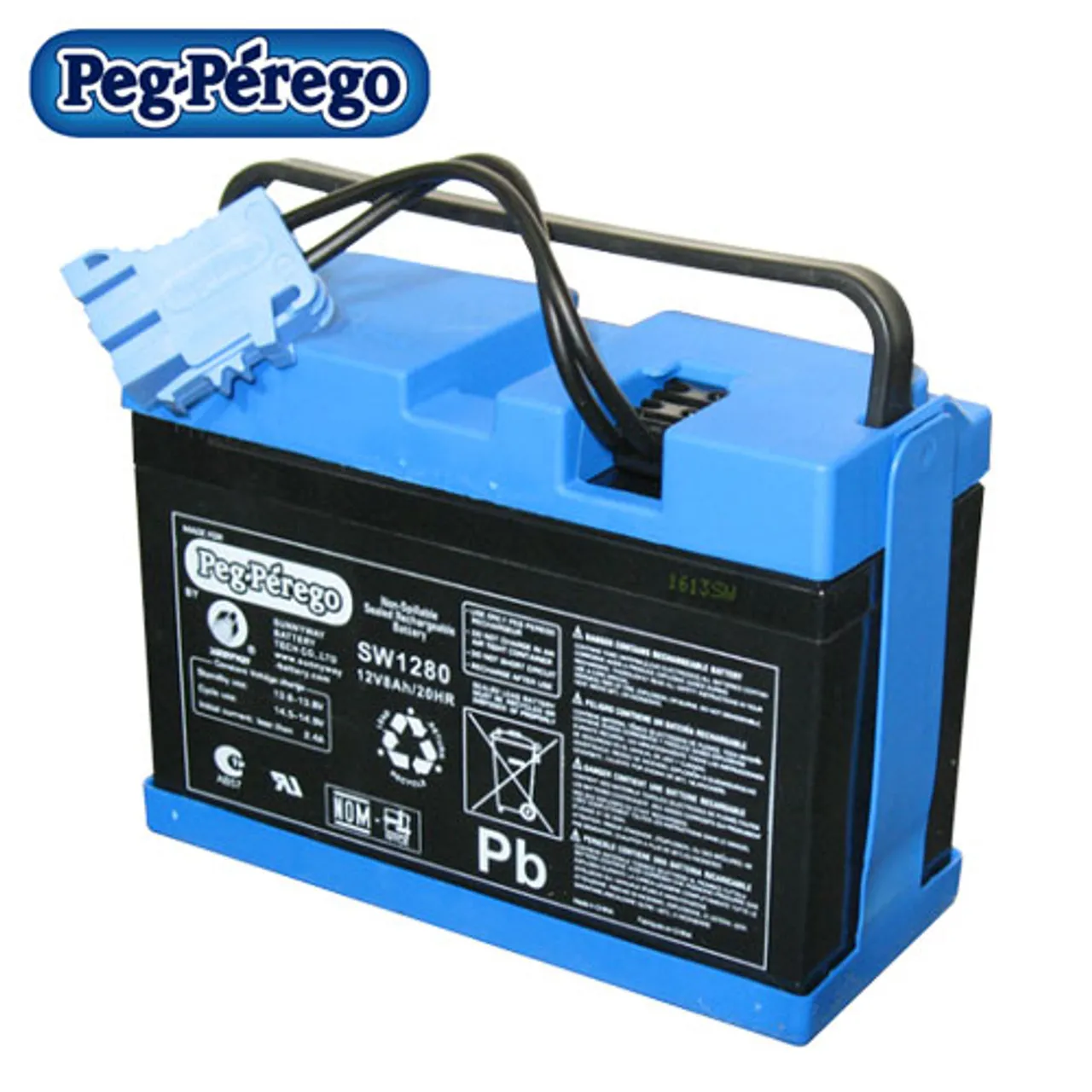 Peg Perego Toys Spare Replacement Rechargeable 12V-8Ah Battery