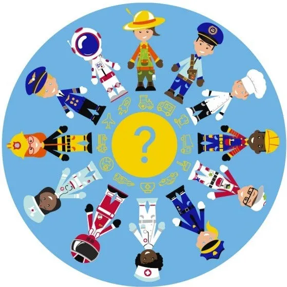 People Who Help Us Circular Carpet 2x2m