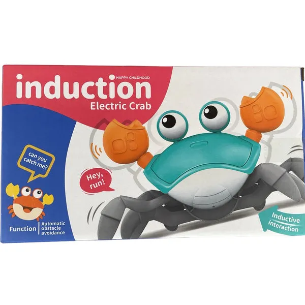 Induction Crab Crawling Toy with with Music Light
